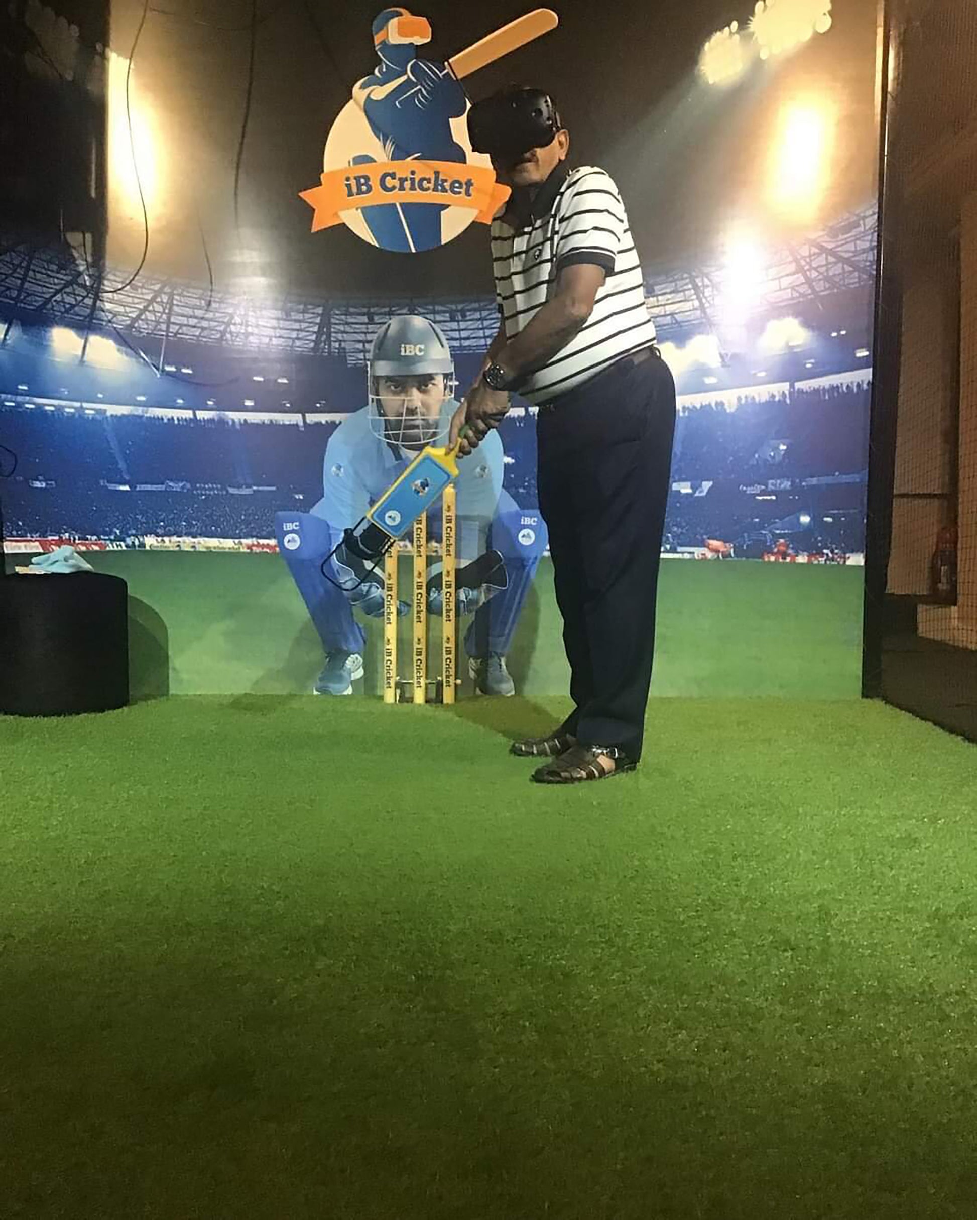 Merlin VR Cricket Home Edition including iB Cricket bat +Oculus Meta Quest 3 Virtual Reality