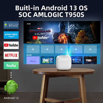 Cube Premium Smart Portable Projector