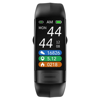 CareParent Smart Bracelet — Blood Pressure Monitor, ECG, Heart Rate, Oxygen Saturation & Sleep Tracker