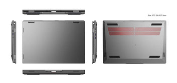 Tri-Screen Laptop