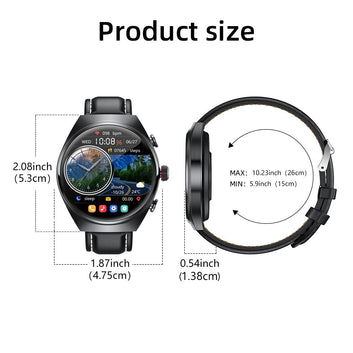 AI Dynamics SmartFit Pro watch With Bluetooth earbuds