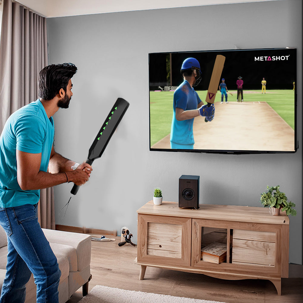 MetaShot Smart Bat Cricket Game With Universal MHL TV Connector metashot-smart-bat-cricket-game-with-universal-mhl-tv-connector