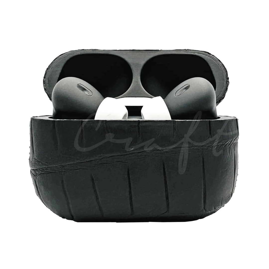 Apple AirPods Pro 3 Leather Alligator Graphite