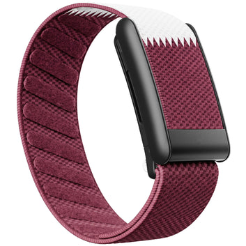b&s Nylon Strap for Whoop 5.0 Peak with Stainless Steel Black Matte Clasp Flag Collection
