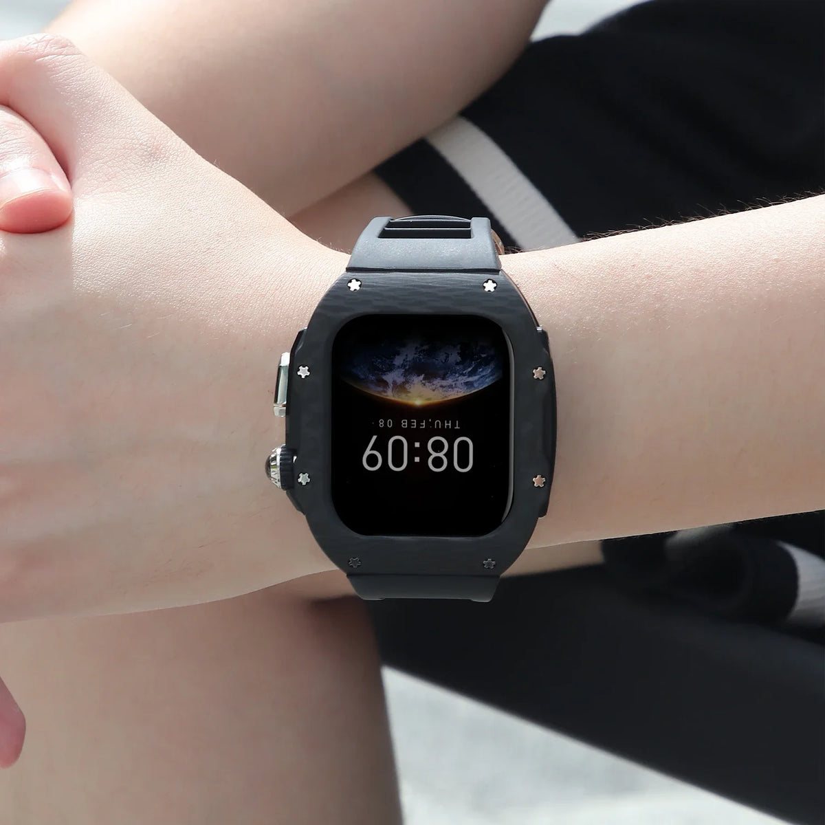 Carbon Sport Apple Watch case 46mm