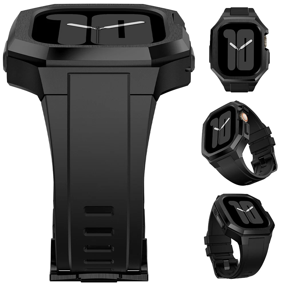 Stealth Steel Apple Watch case 46mm