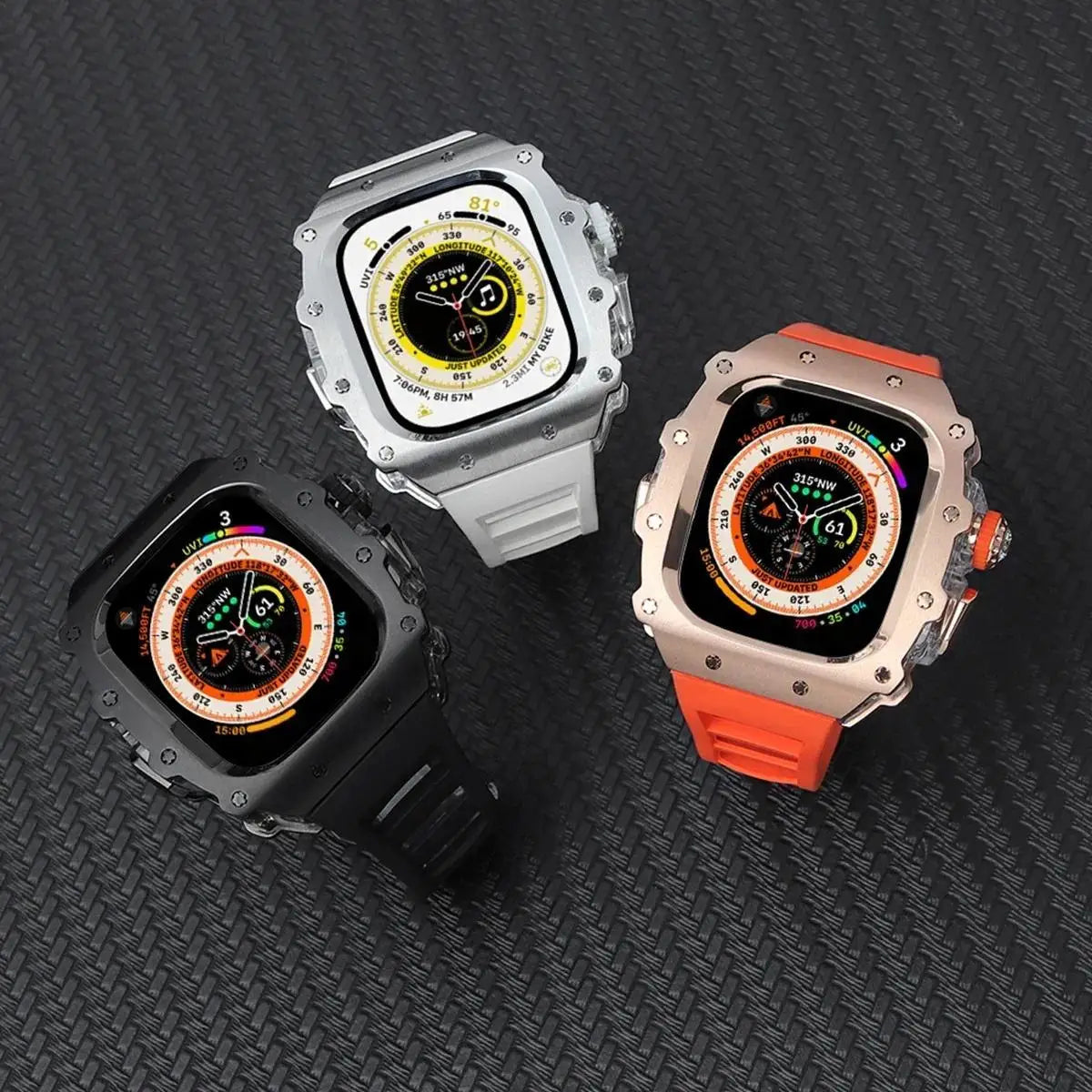 Skeleton Sport Apple Watch case 46mm