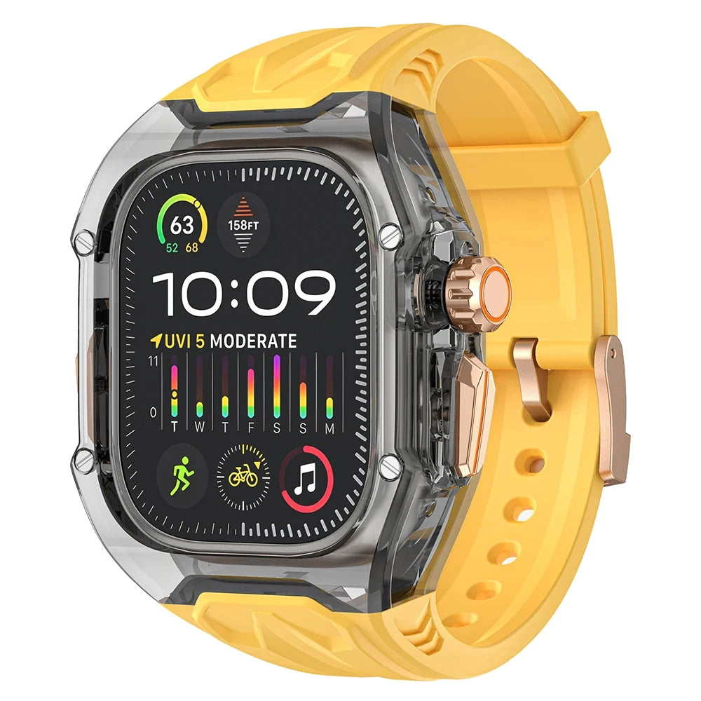 Crystal Clear Apple Watch case 46mm
