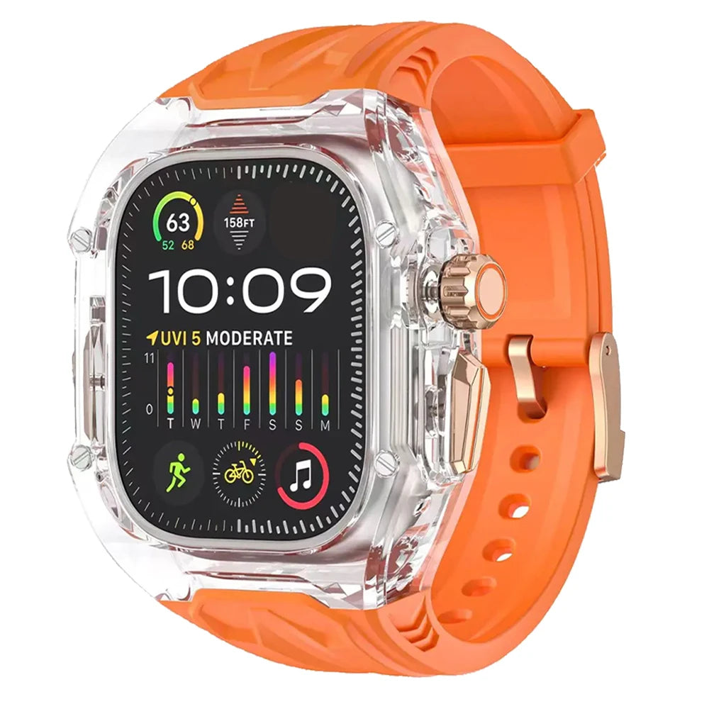 Crystal Clear Apple Watch case 46mm