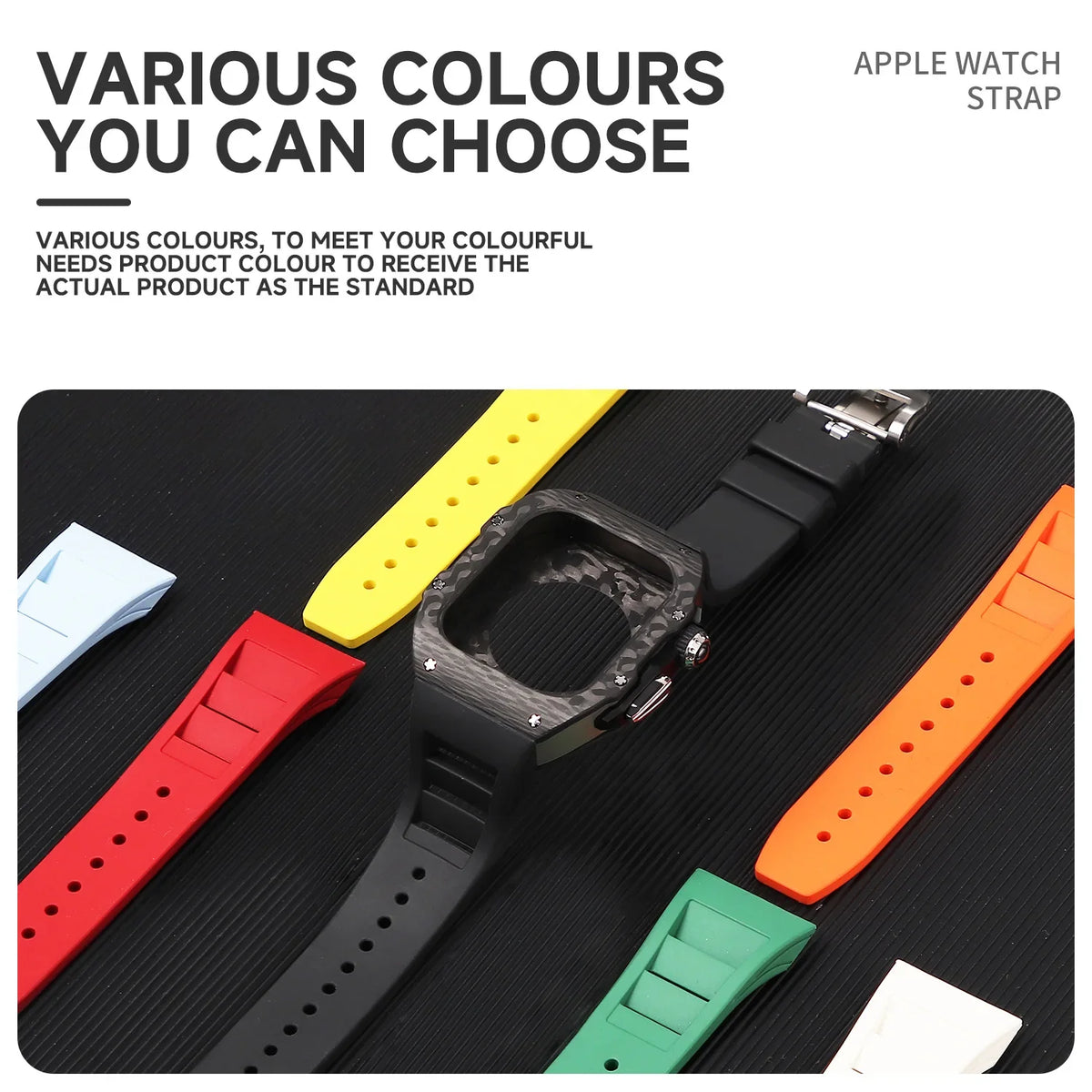 Carbon Sport Apple Watch case 46mm