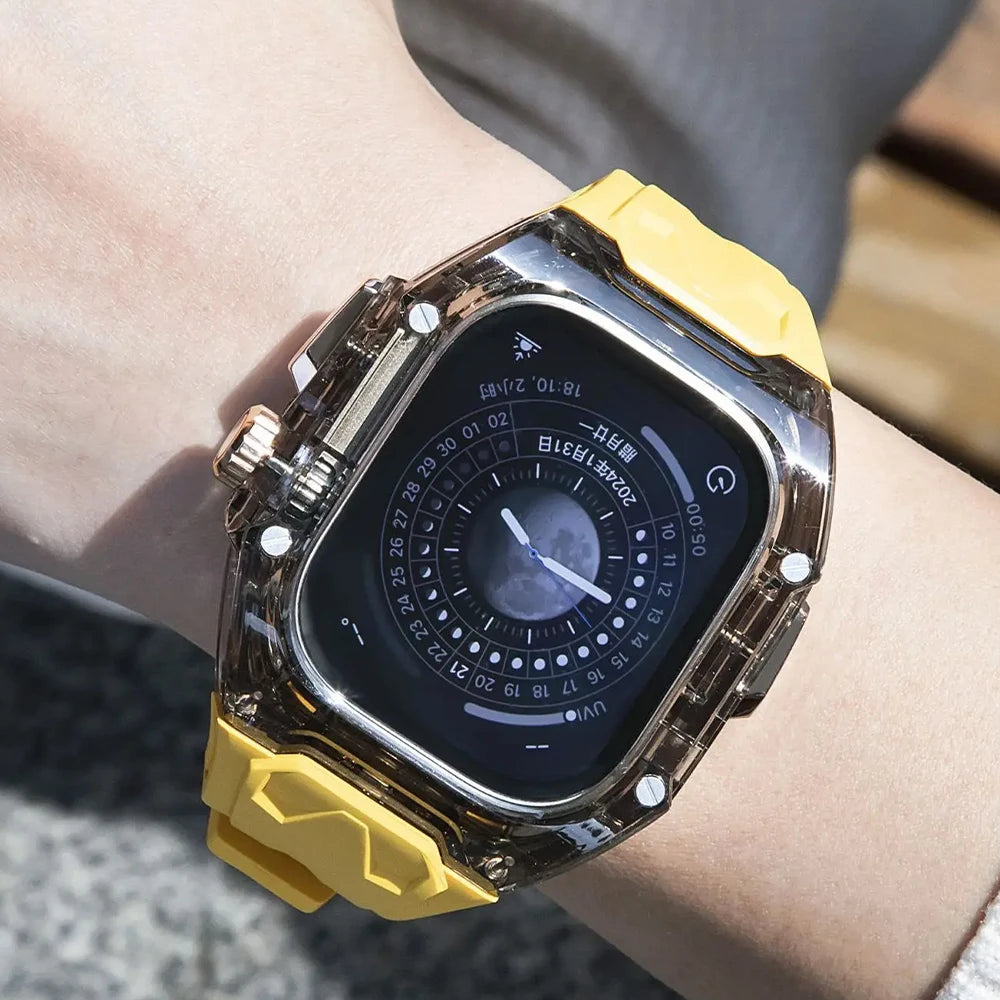 Crystal Clear Apple Watch case 46mm