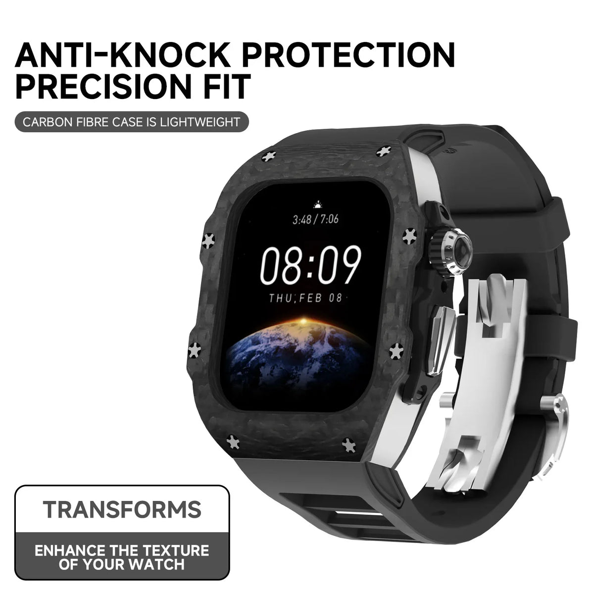 Carbon Sport Apple Watch case 46mm