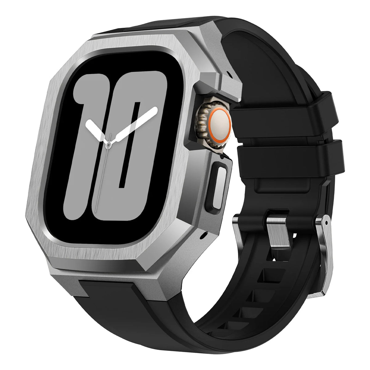 Stealth Steel Apple Watch case 46mm