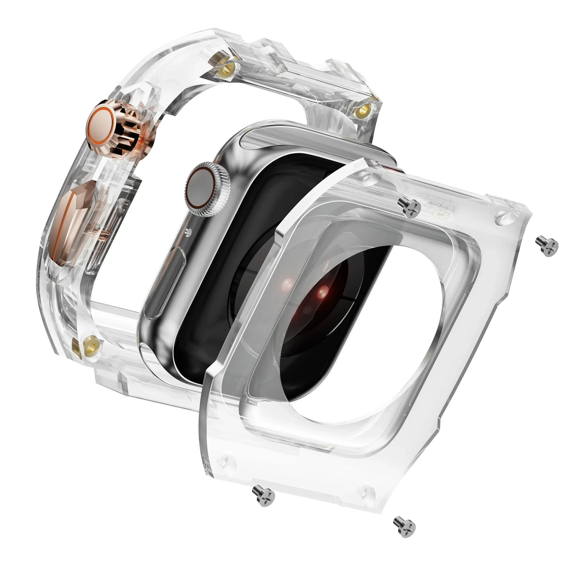 Crystal Clear Apple Watch case 46mm