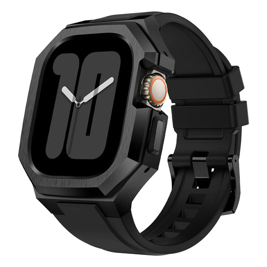 Stealth Steel Apple Watch case 46mm