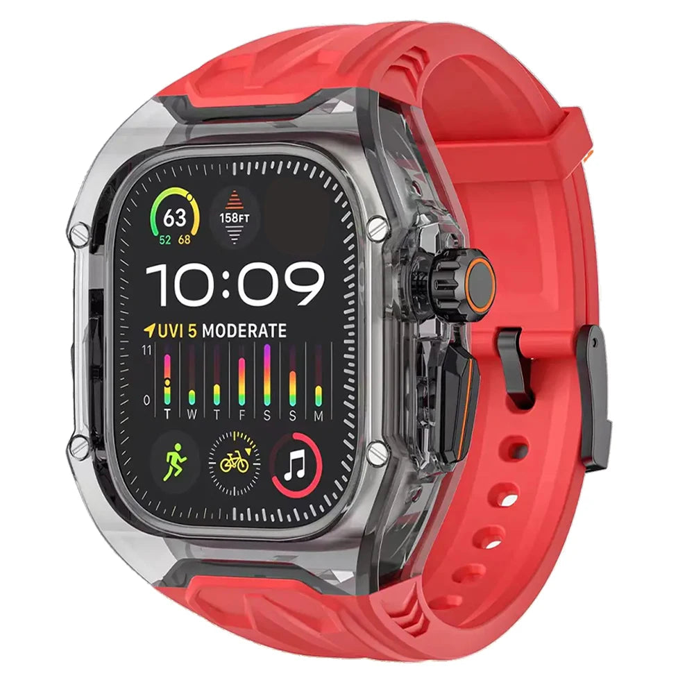 Crystal Clear Apple Watch case 46mm