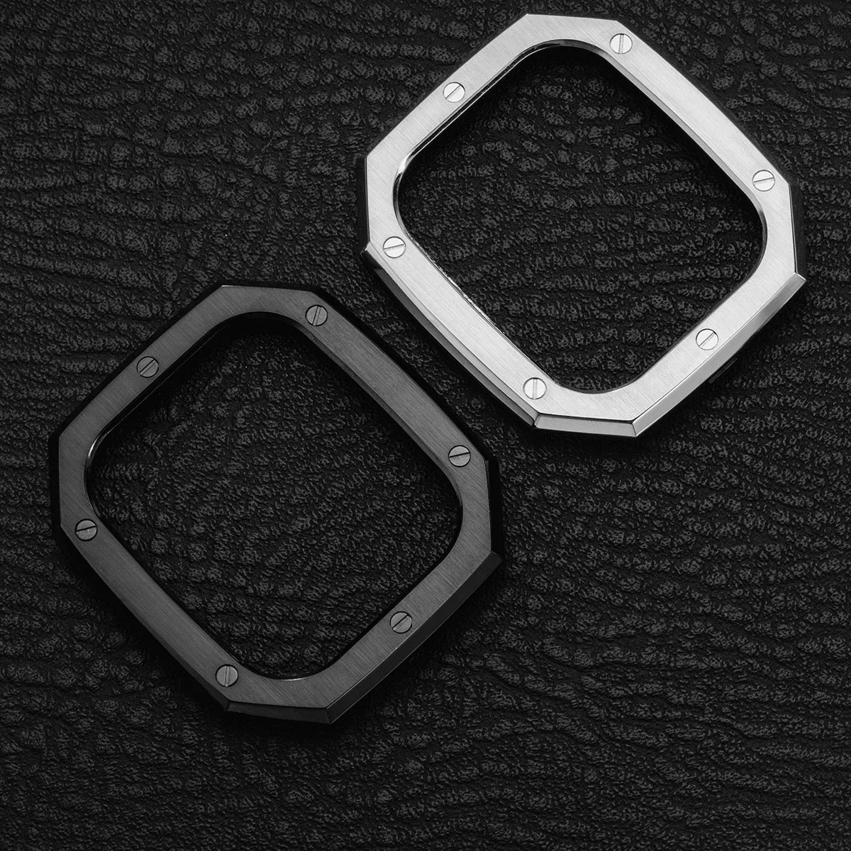 Octagon Steel Apple Watch case 46mm