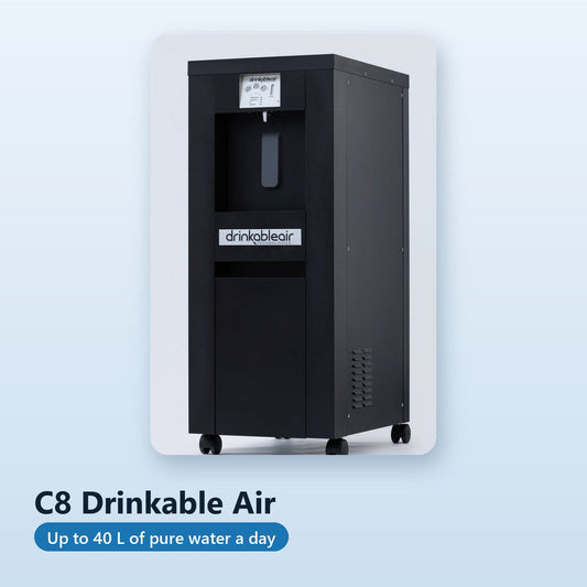 C8 Drinkable Air up to 40 liters of pure water per day from the Air