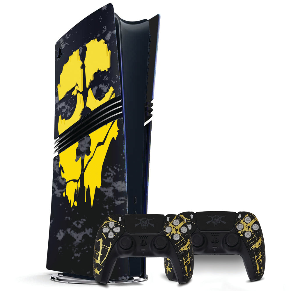 PlayStation 5 Pro The War Edition with 2 Dual Sense Controllers