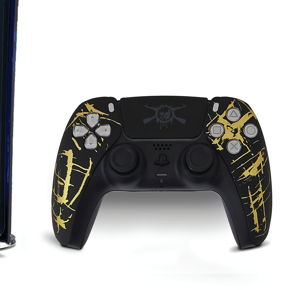 PlayStation 5 Pro The War Edition with 2 Dual Sense Controllers
