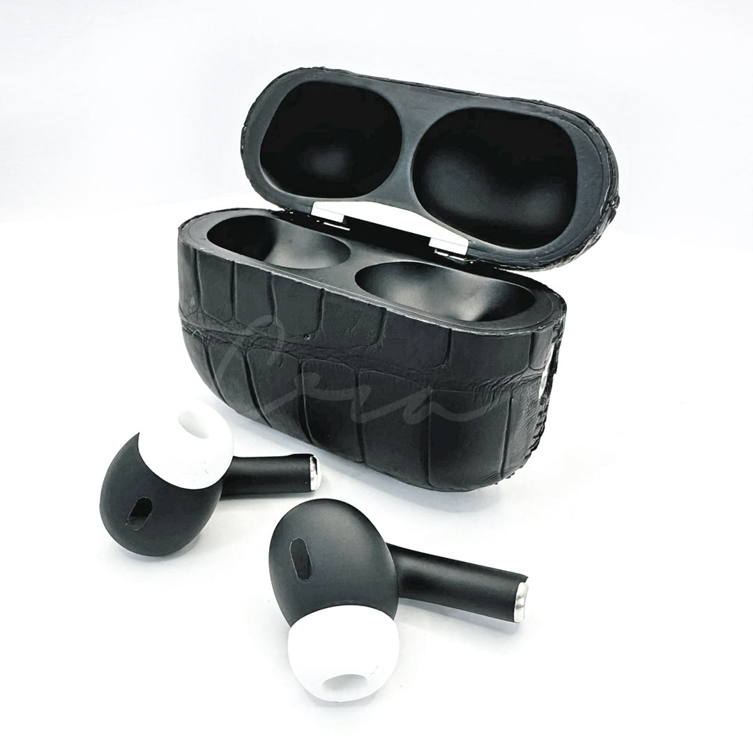 Apple AirPods Pro 3 Leather Alligator Graphite
