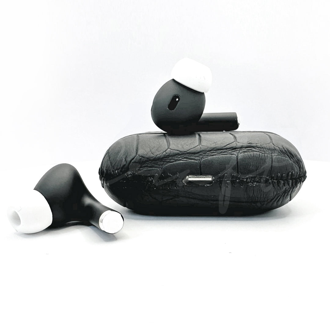 Apple AirPods Pro 3 Leather Alligator Graphite